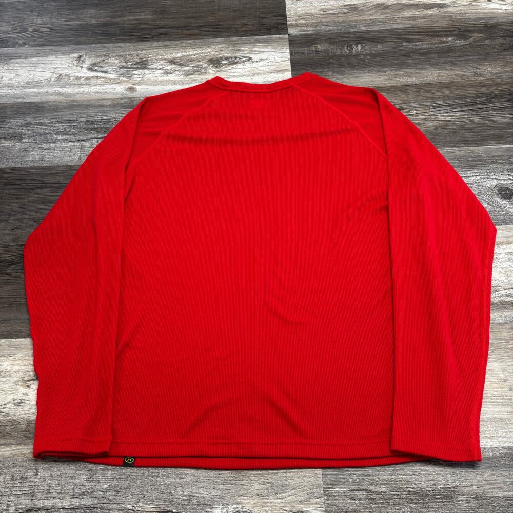 Under Armour Red Long Sleeve Performance Shirt - Picture 3 of 9